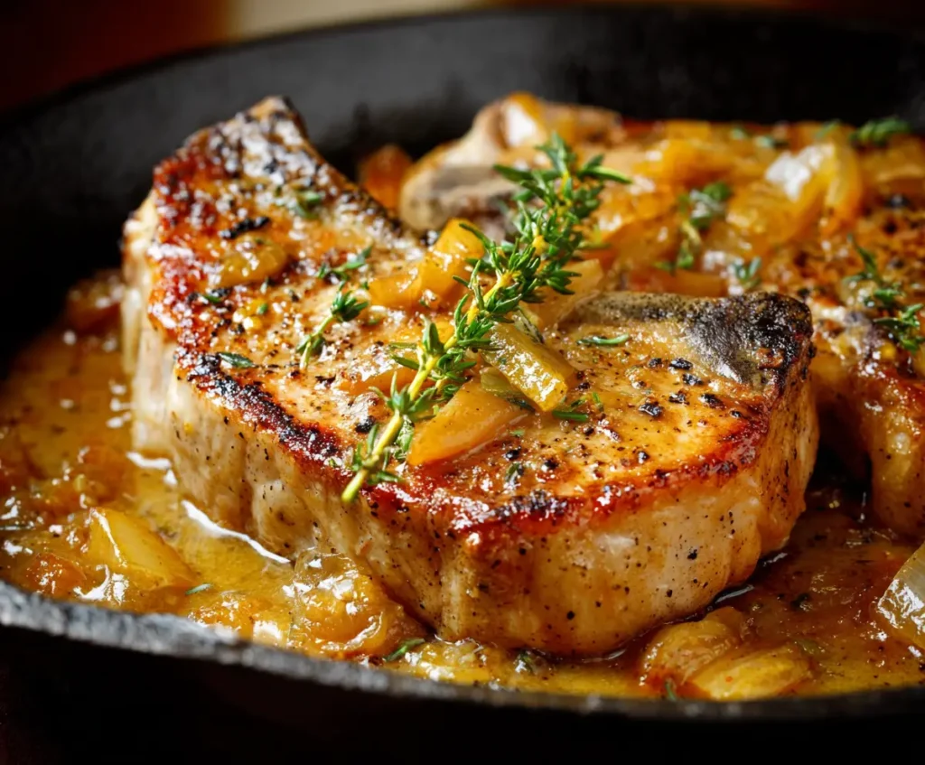 Smothered Pork Chops Recipe