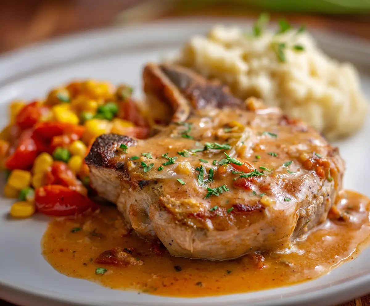 Smothered Pork Chops Recipe