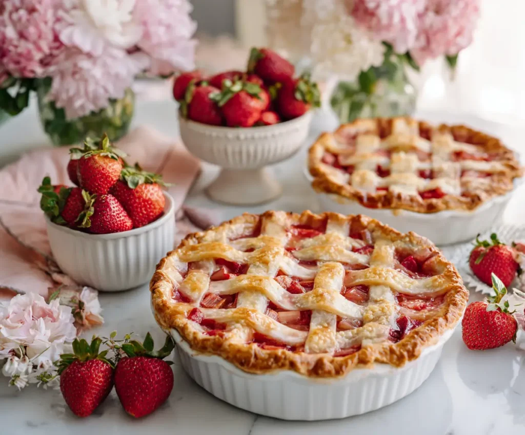 Strawberry Rhubarb Pie 