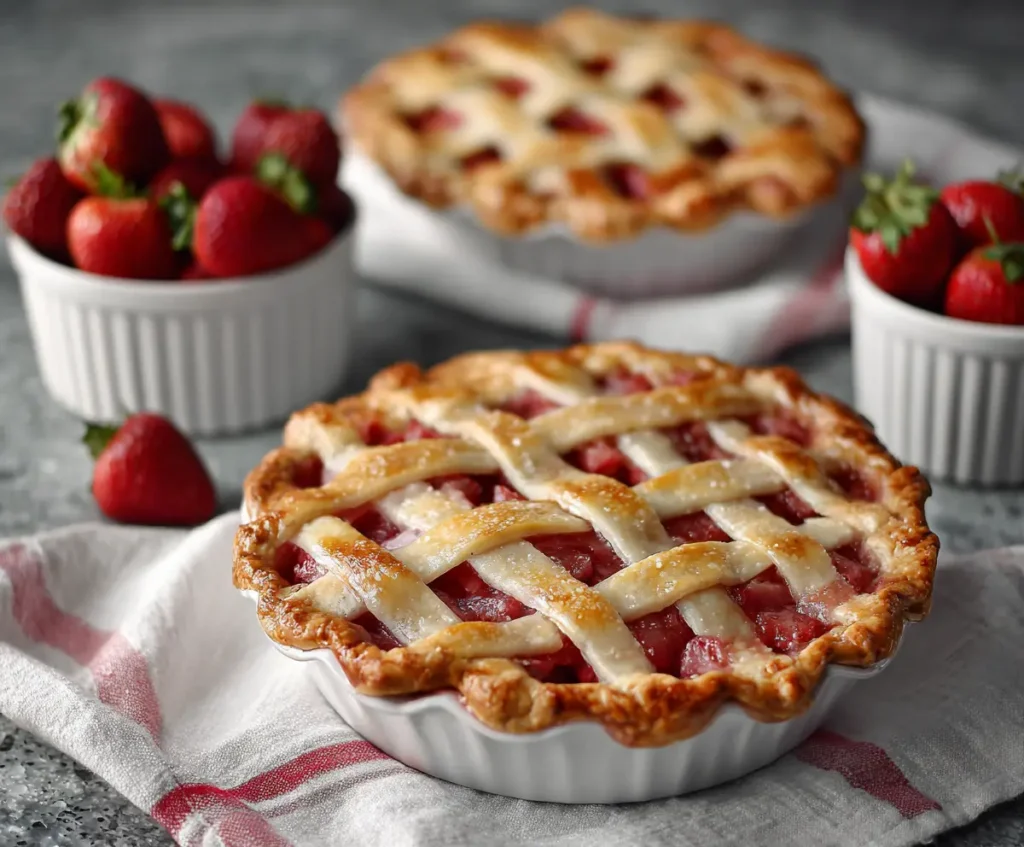 Strawberry Rhubarb Pie 