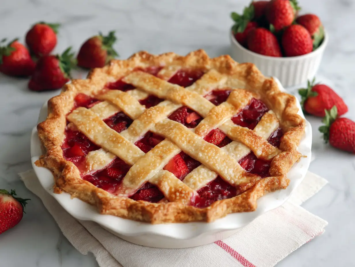 Strawberry Rhubarb Pie