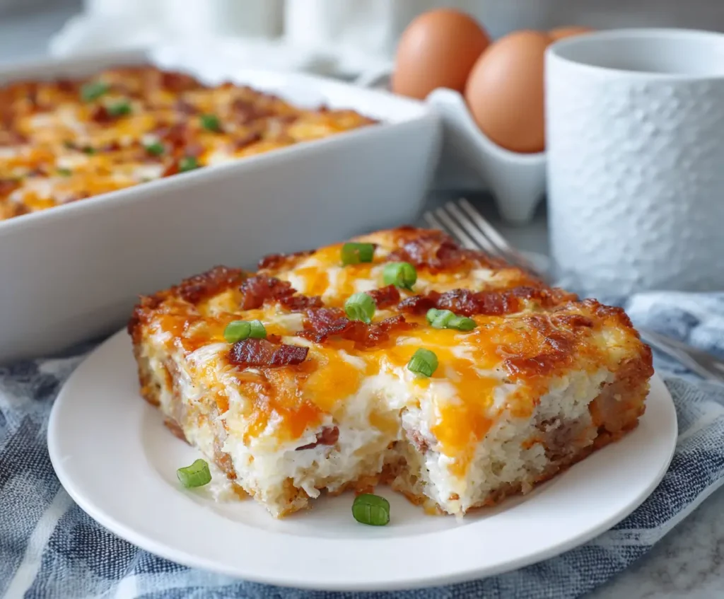 Tater Tot Breakfast Casserole