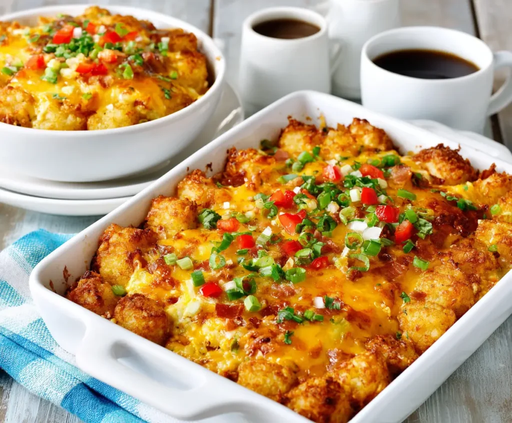 Tater Tot Breakfast Casserole