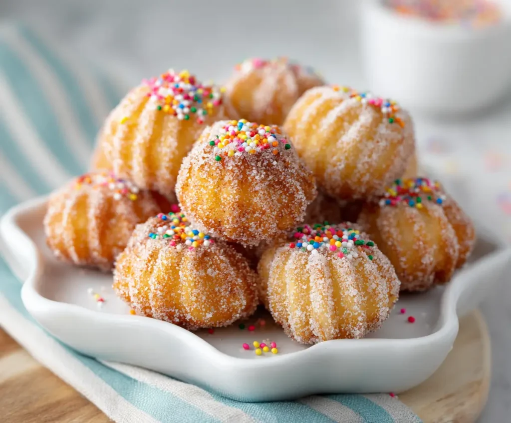 Air Fryer Churro Bites