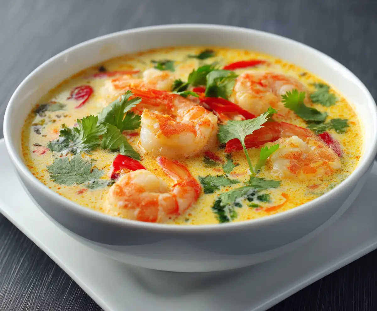 Authentic Thai Shrimp Coconut Curry