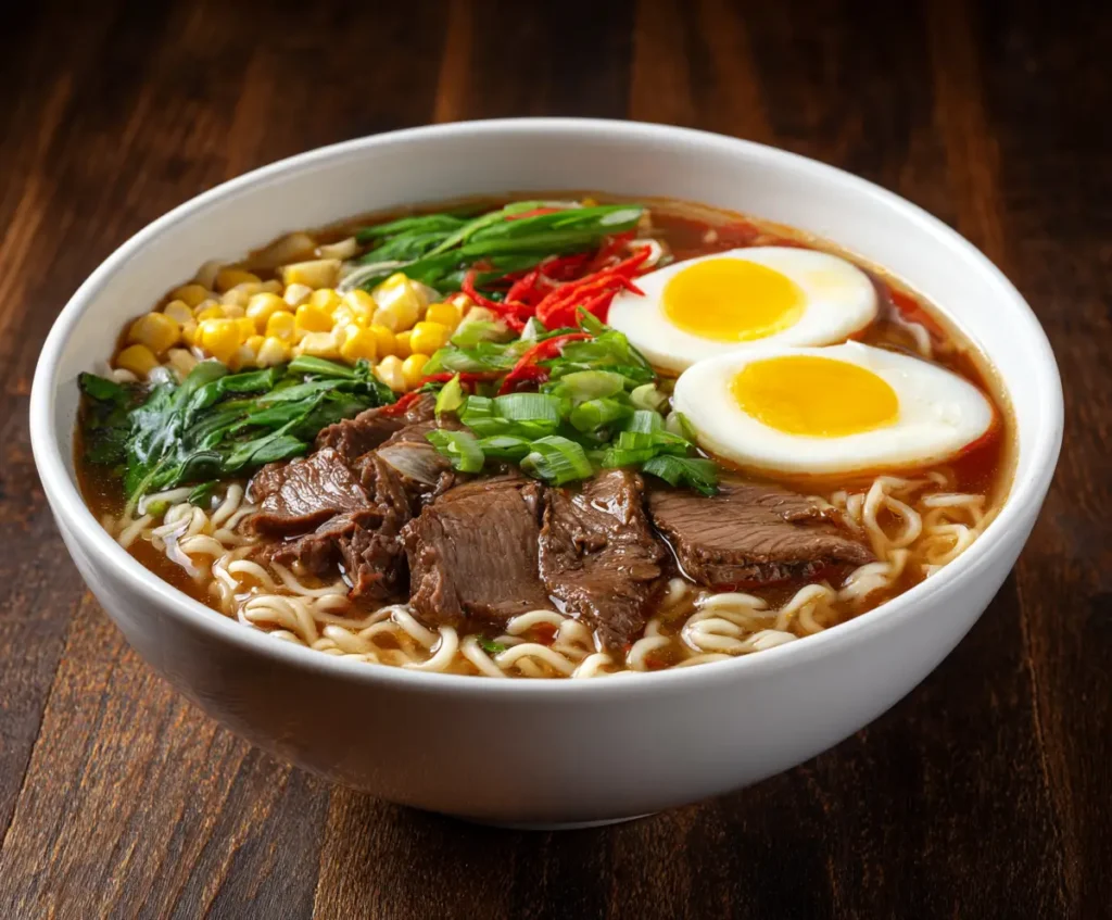 Beef Ramen Noodles 