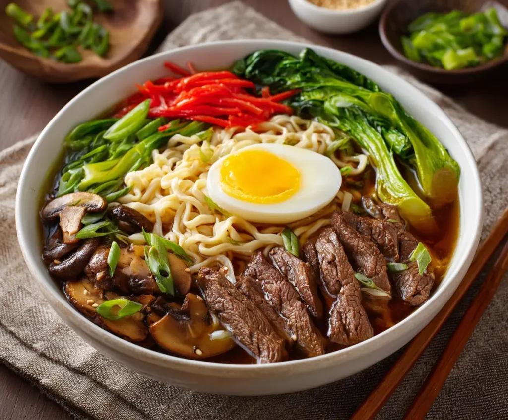 Beef Ramen Noodles