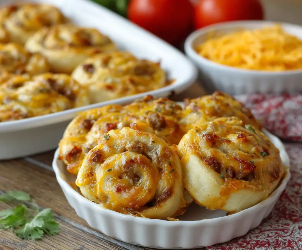 Cheeseburger Pinwheels