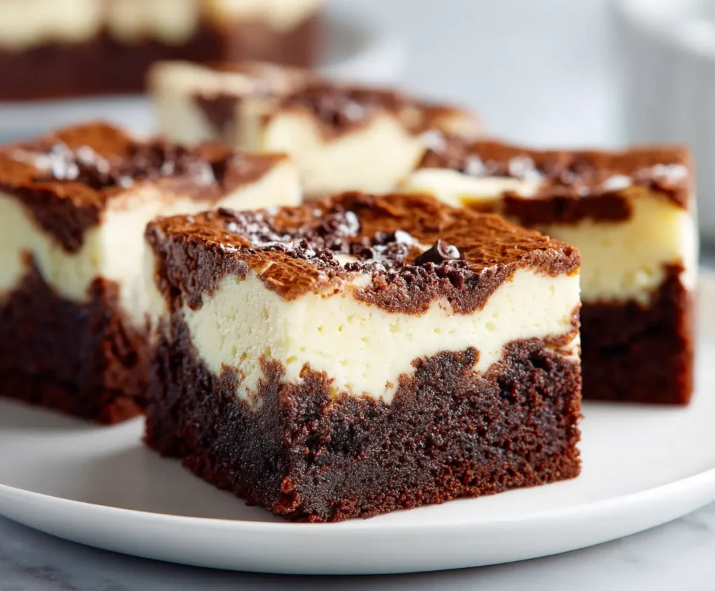 Cheesecake Brownies 
