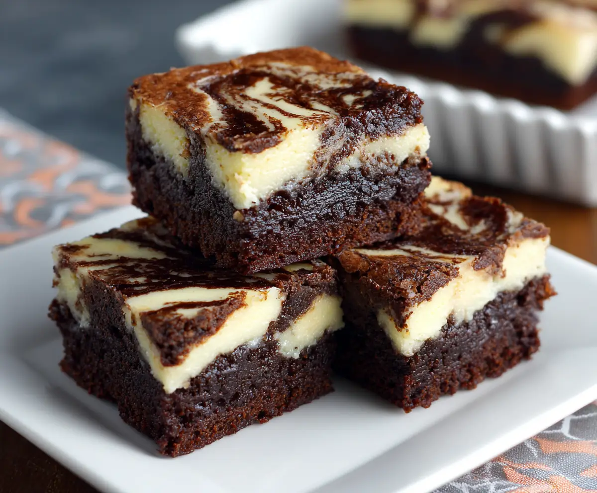 Cheesecake Brownies