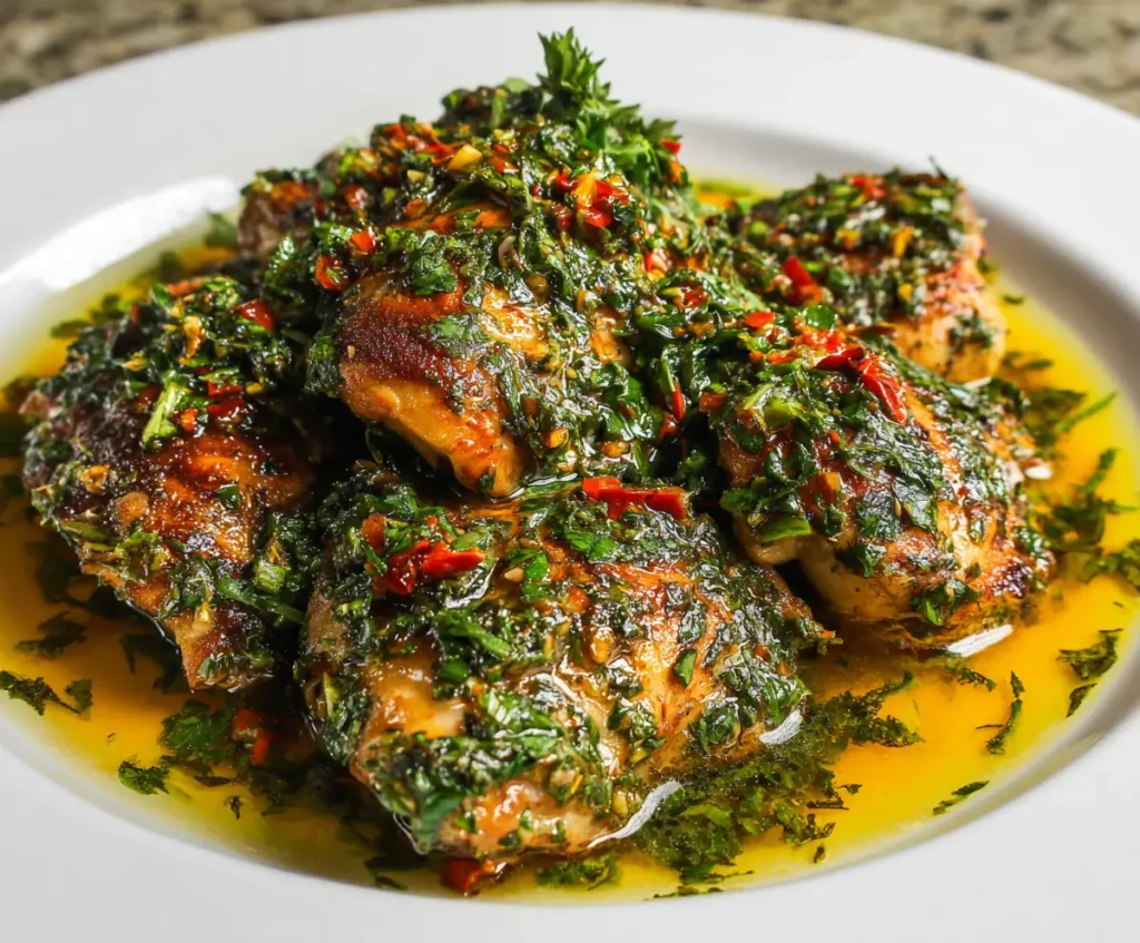 Chimichurri Chicken Thighs