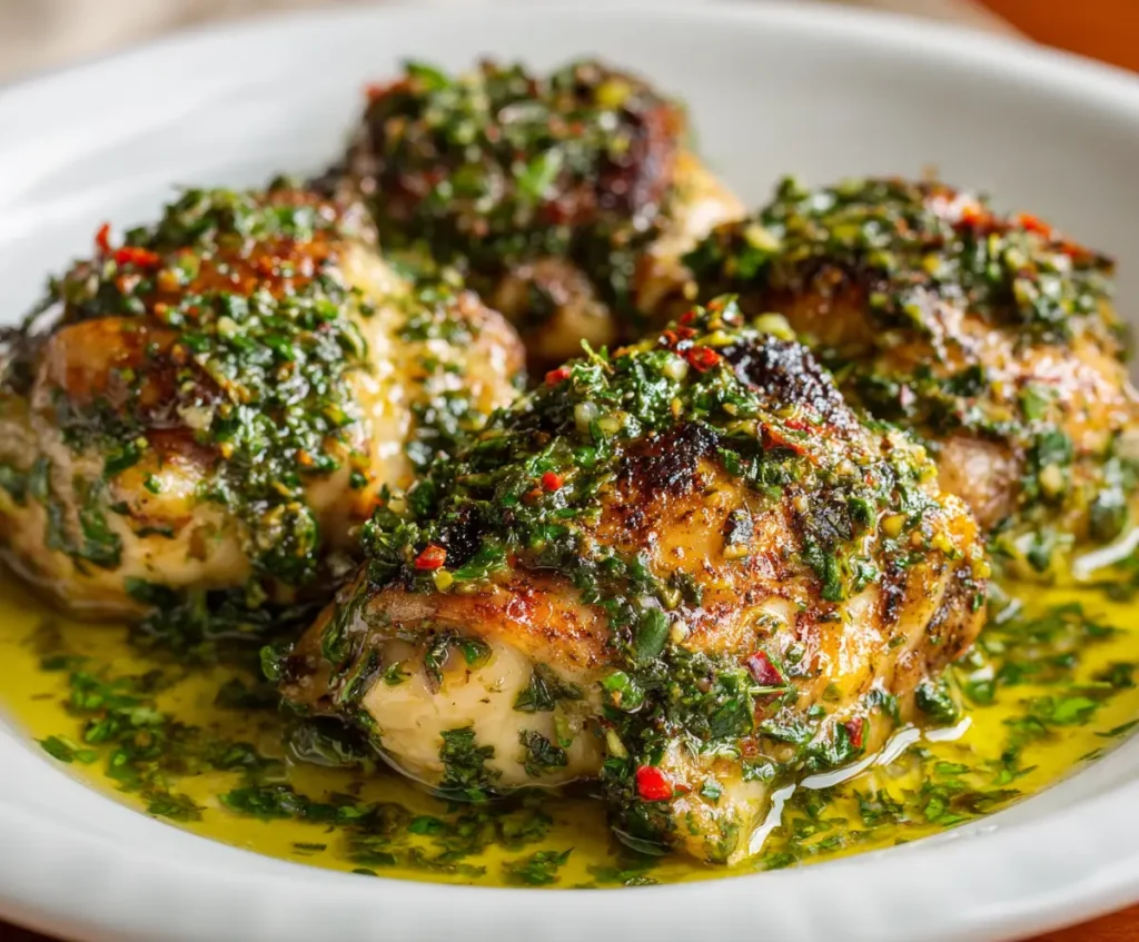 Chimichurri Chicken Thighs