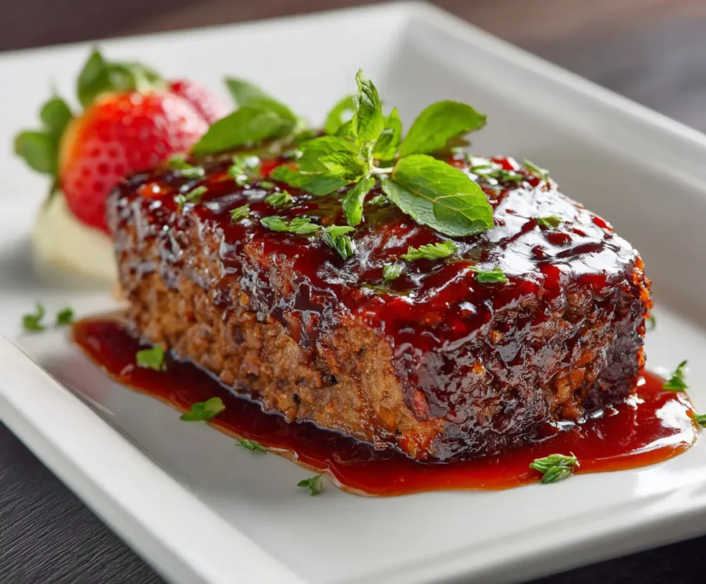 Classic Meatloaf with Brown Sugar Glaze 