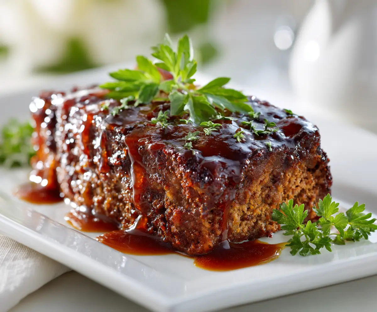 Classic Meatloaf with Brown Sugar Glaze