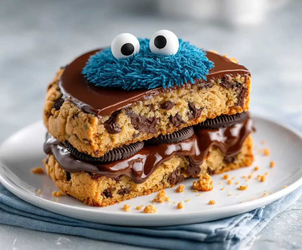 Cookie Monster Cake Recipe