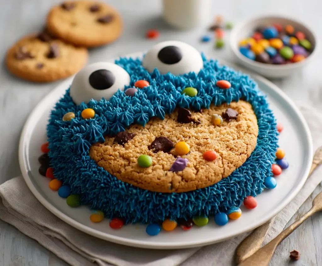 Cookie Monster Cake Recipe