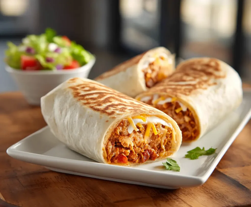Copycat Taco Bell Grilled Cheese Burrito