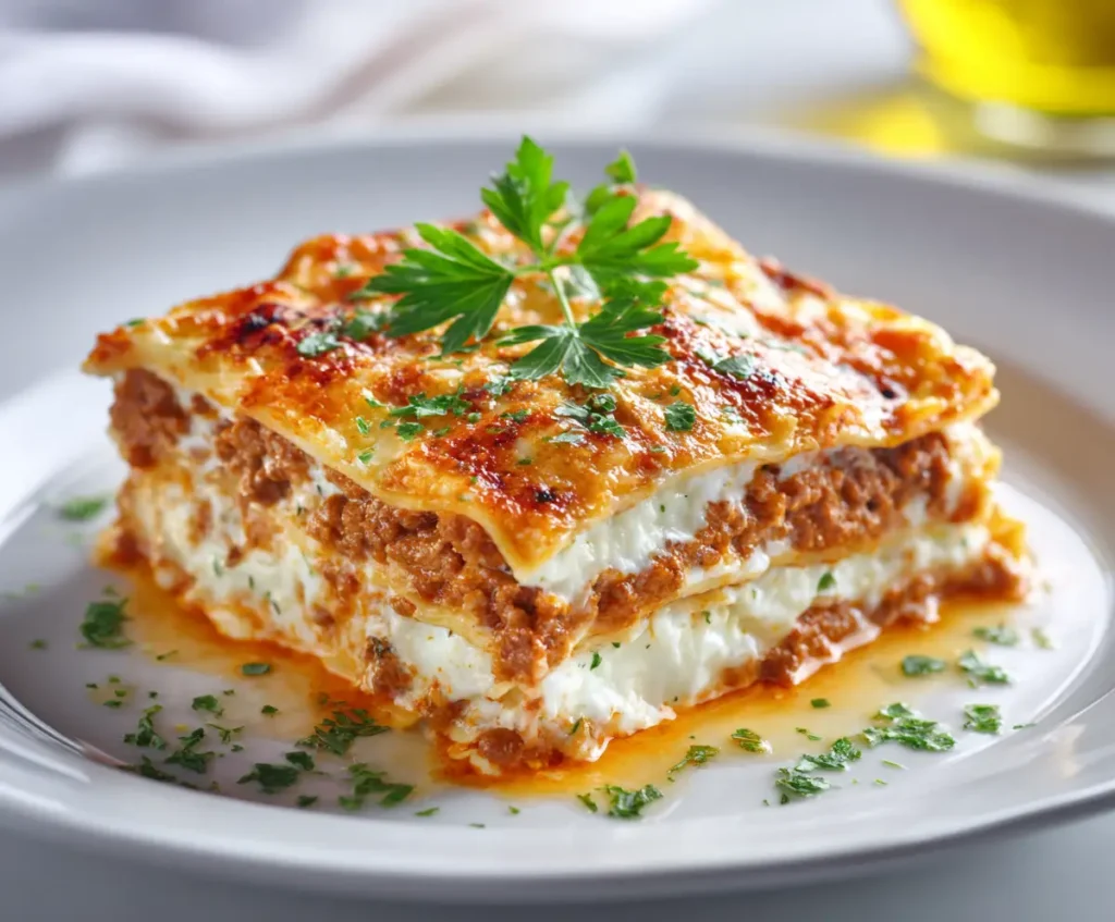 Cottage Cheese Lasagna