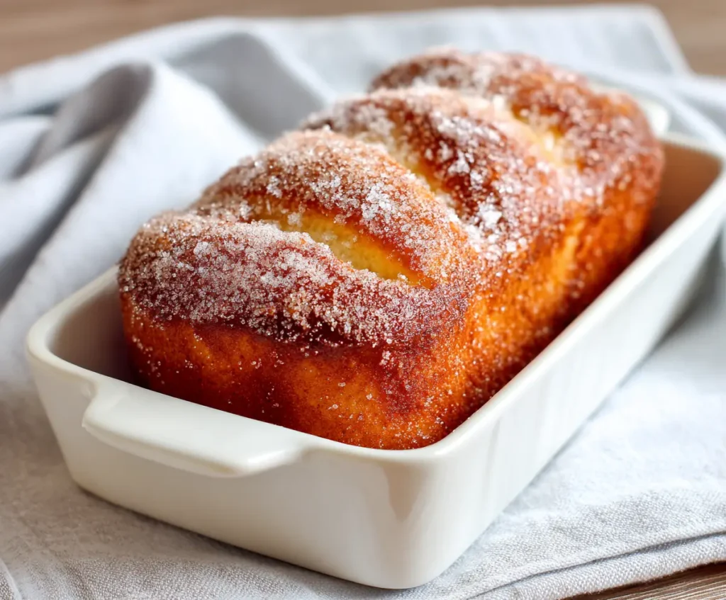 Cozy Cinnamon Sugar Donut Bread