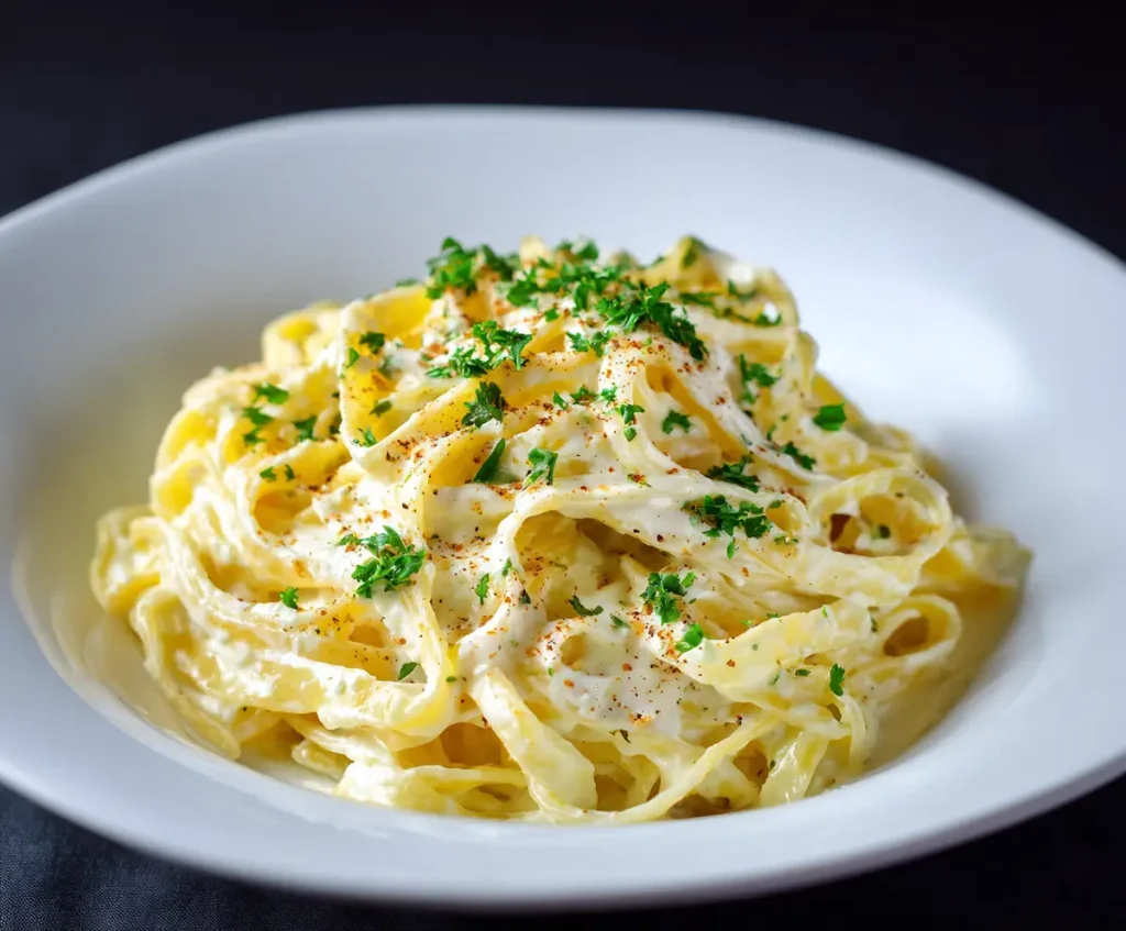 Creamy & Authentic Fettuccine Alfredo 