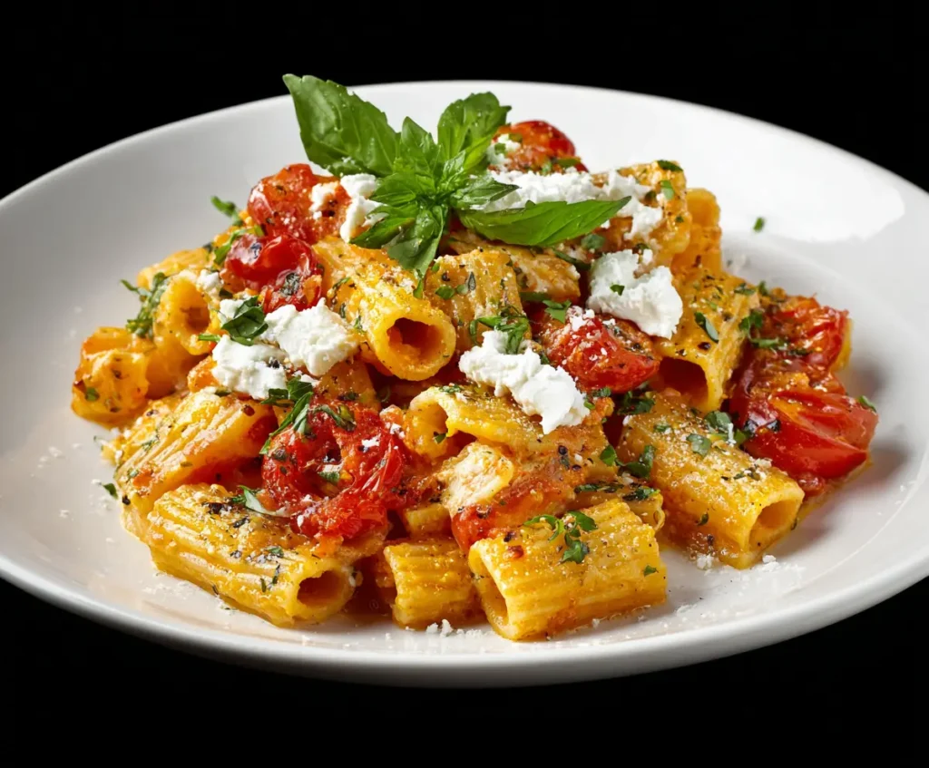 Creamy Tomato and Garlic Ricotta Pasta