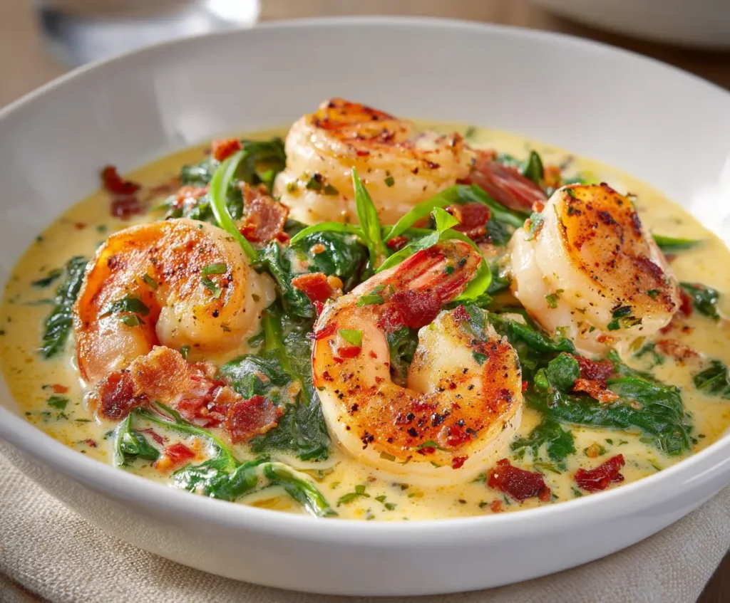 Creamy Tuscan Shrimp
