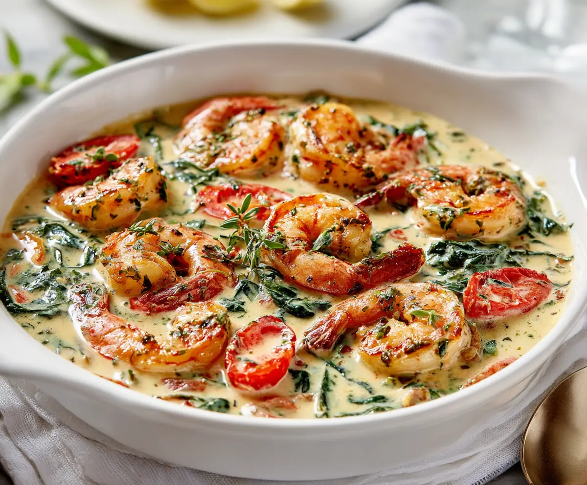 Creamy Tuscan Shrimp