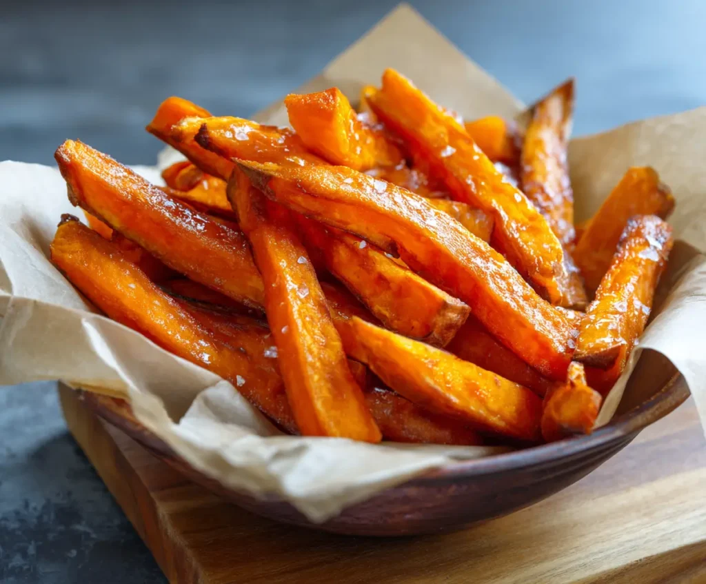 Crispy Oven Baked Sweet Potato Fries