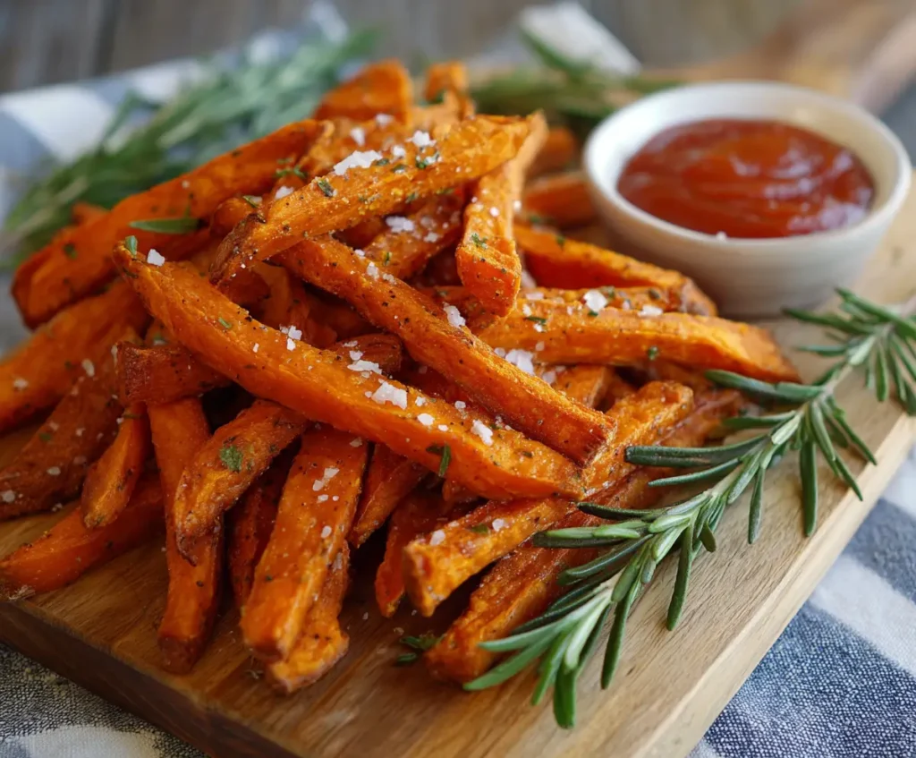 Crispy Oven Baked Sweet Potato Fries