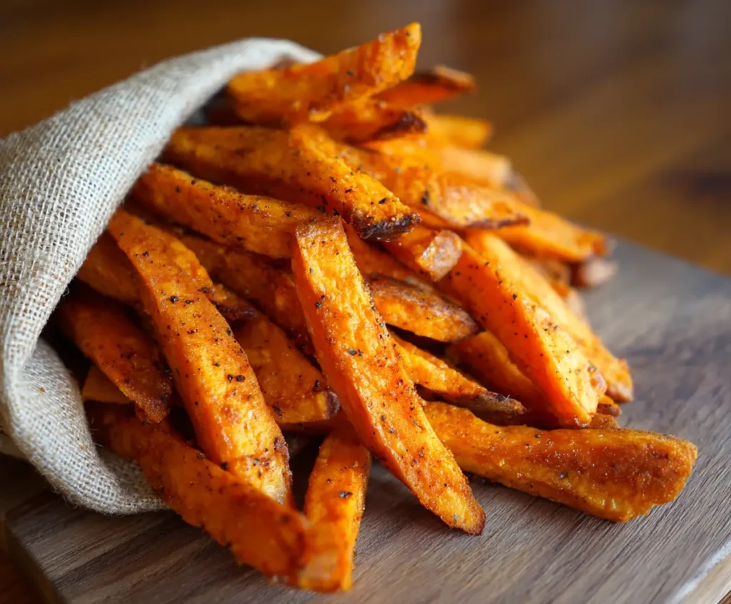 Crispy Oven Baked Sweet Potato Fries