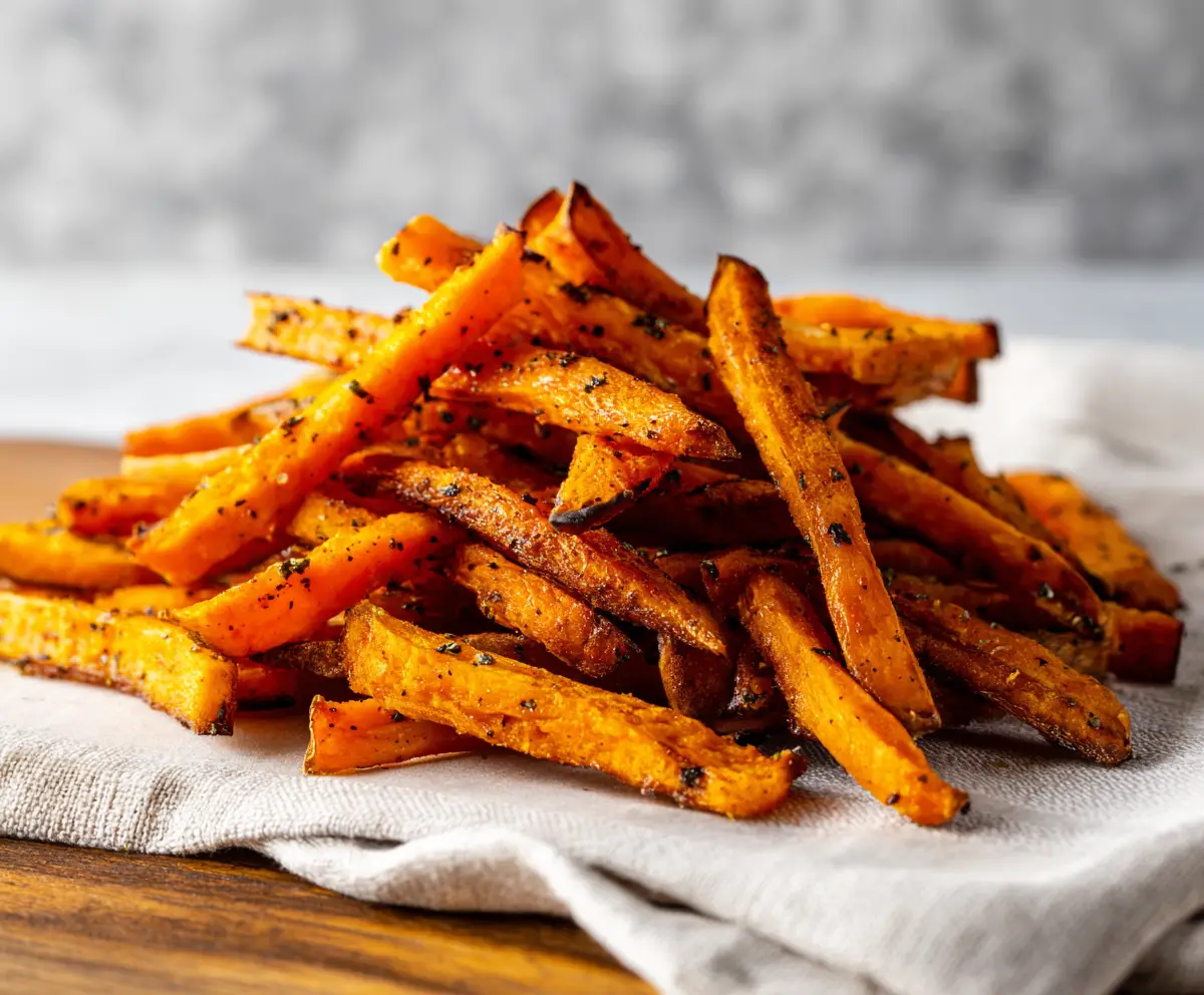 Crispy Oven Baked Sweet Potato Fries