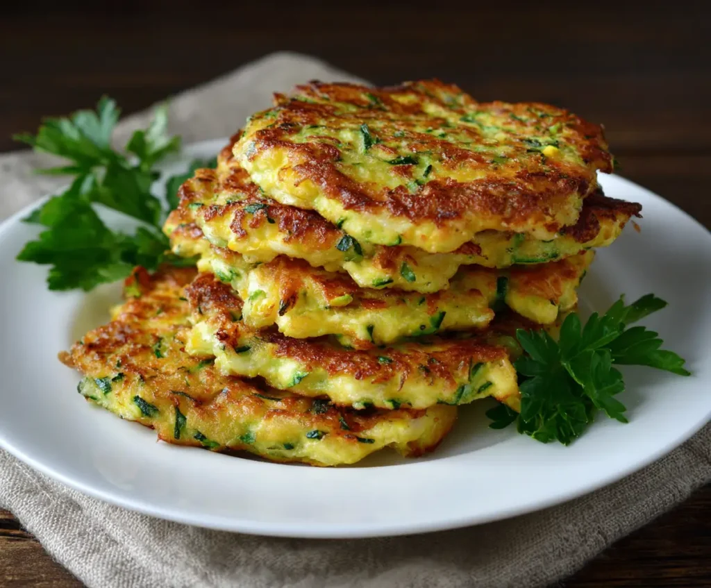 Crispy Zucchini Fritters Recipe 