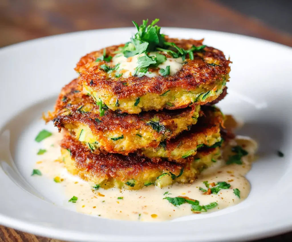 Crispy Zucchini Fritters Recipe 