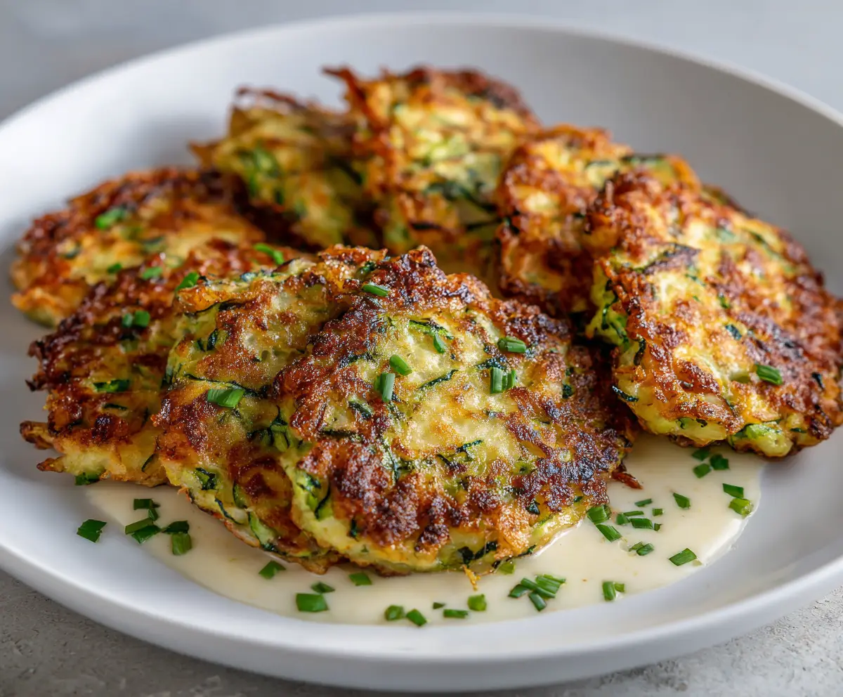 Crispy Zucchini Fritters Recipe