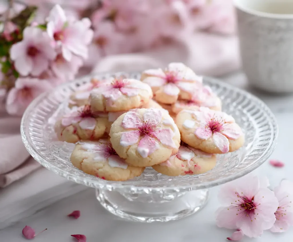 Delicate Cherry Blossom Cookie Recipe