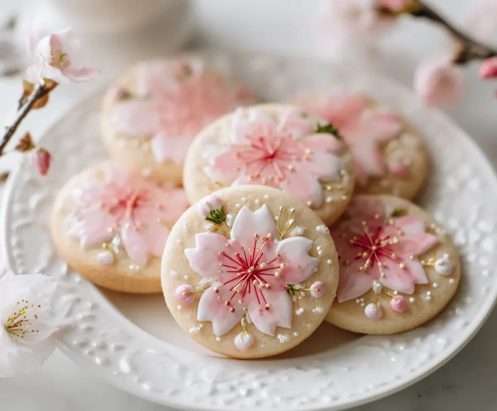 Delicate Cherry Blossom Cookie Recipe