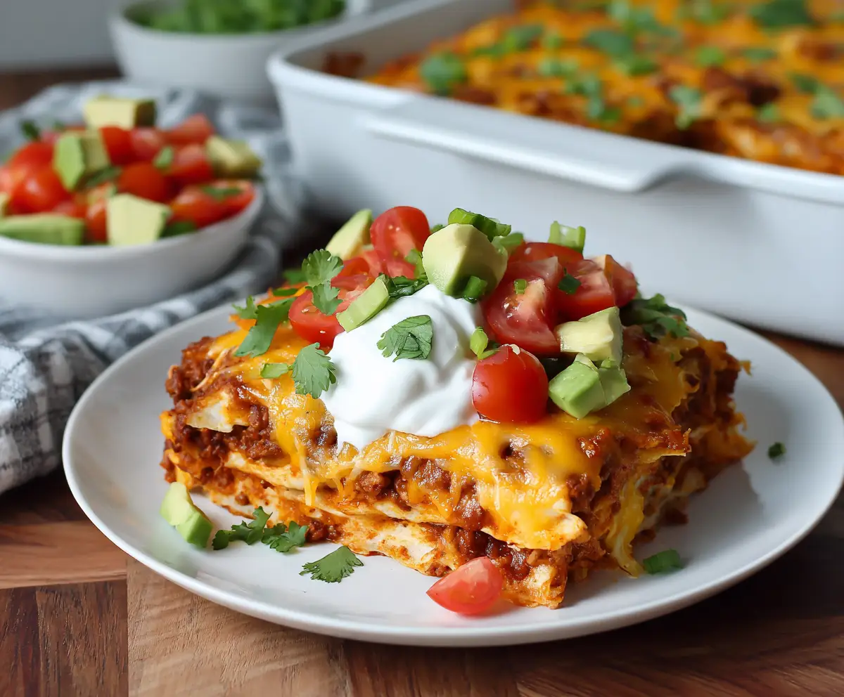 Easy Enchilada Bake