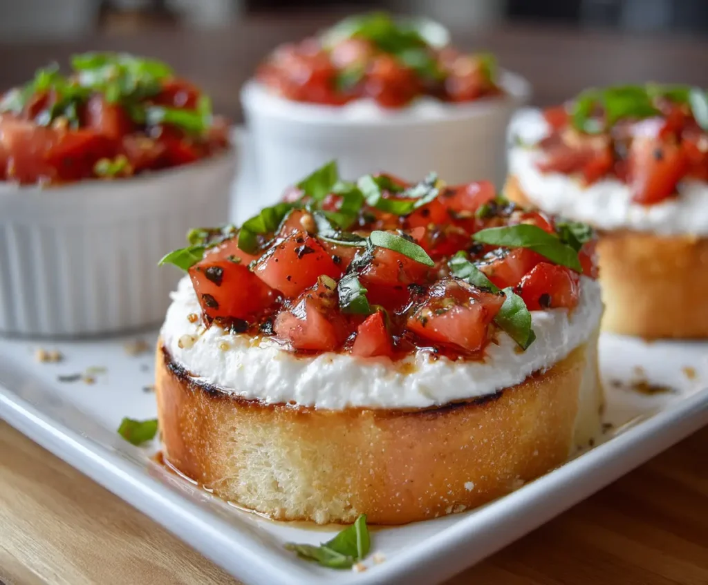 Fresh & Flavorful Bruschetta Dip