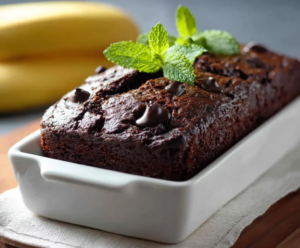 Guilt-Free Chocolate Banana Bread 