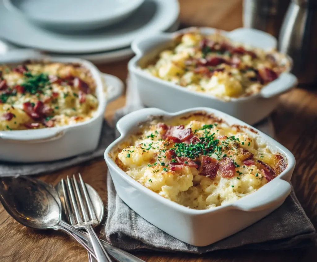 Ham and Cauliflower Casserole