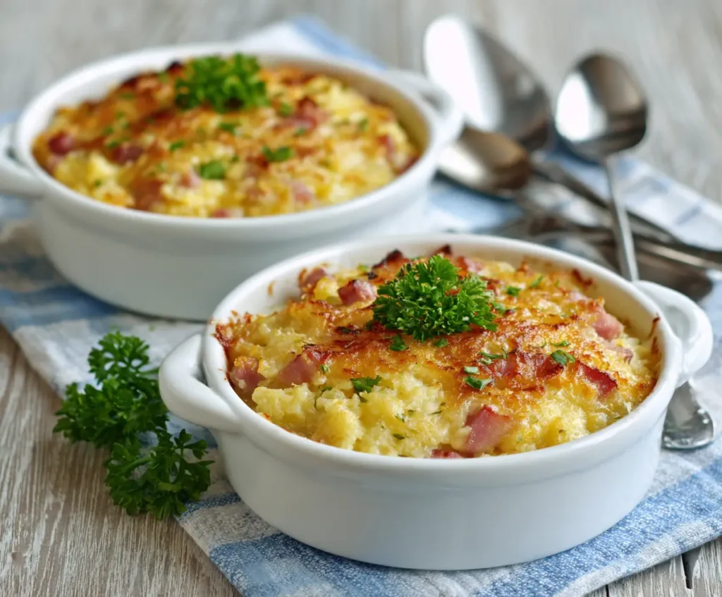 Ham and Cauliflower Casserole
