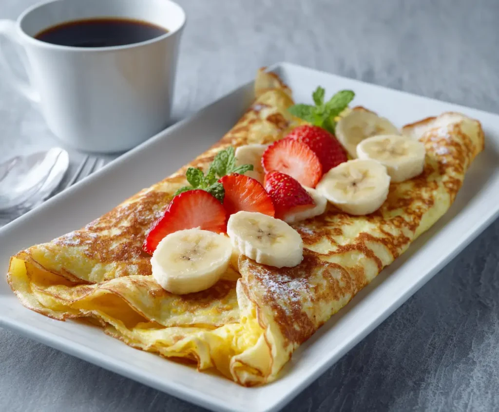 Healthy Banana Egg Pancakes