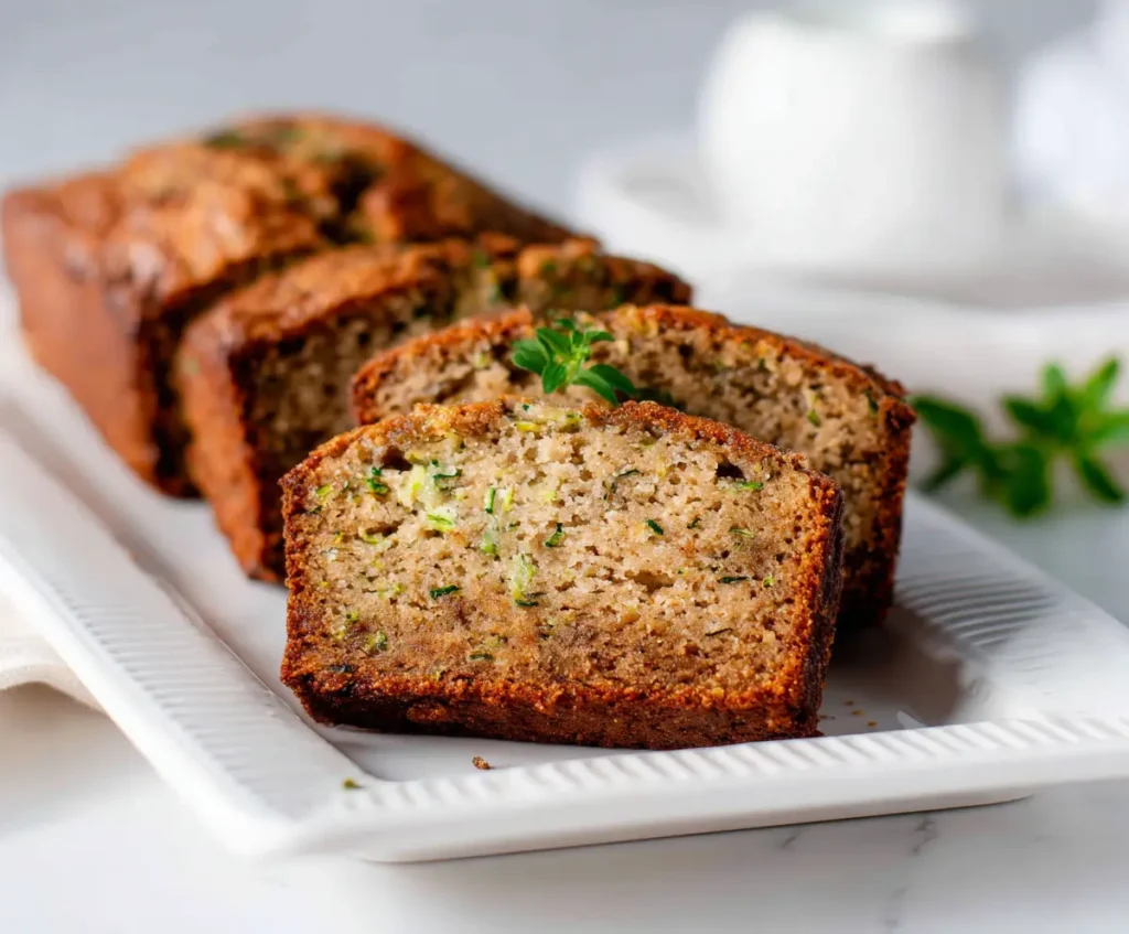 Healthy Low Sugar Zucchini Bread