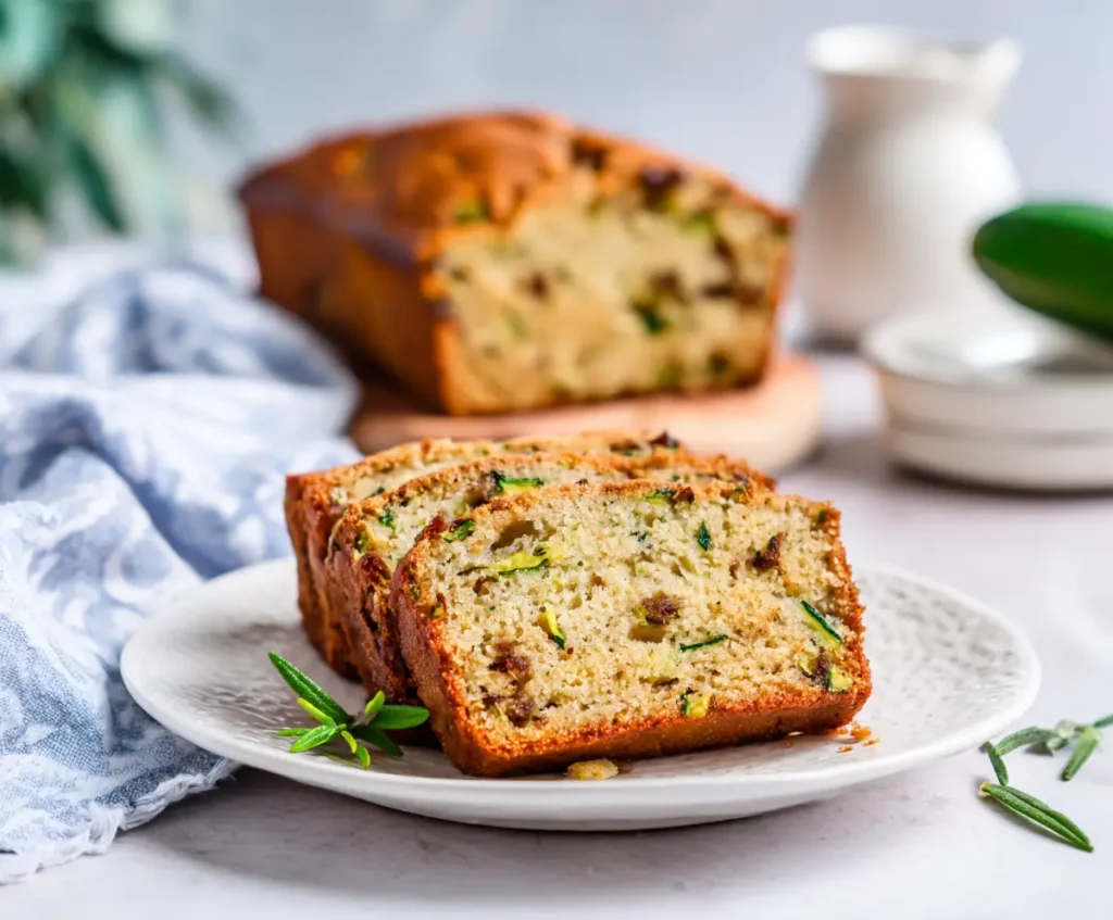 Healthy Low Sugar Zucchini Bread 