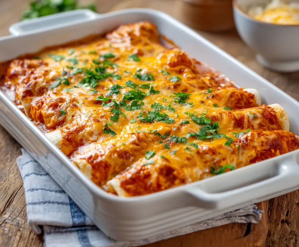Homemade Chicken Enchilad