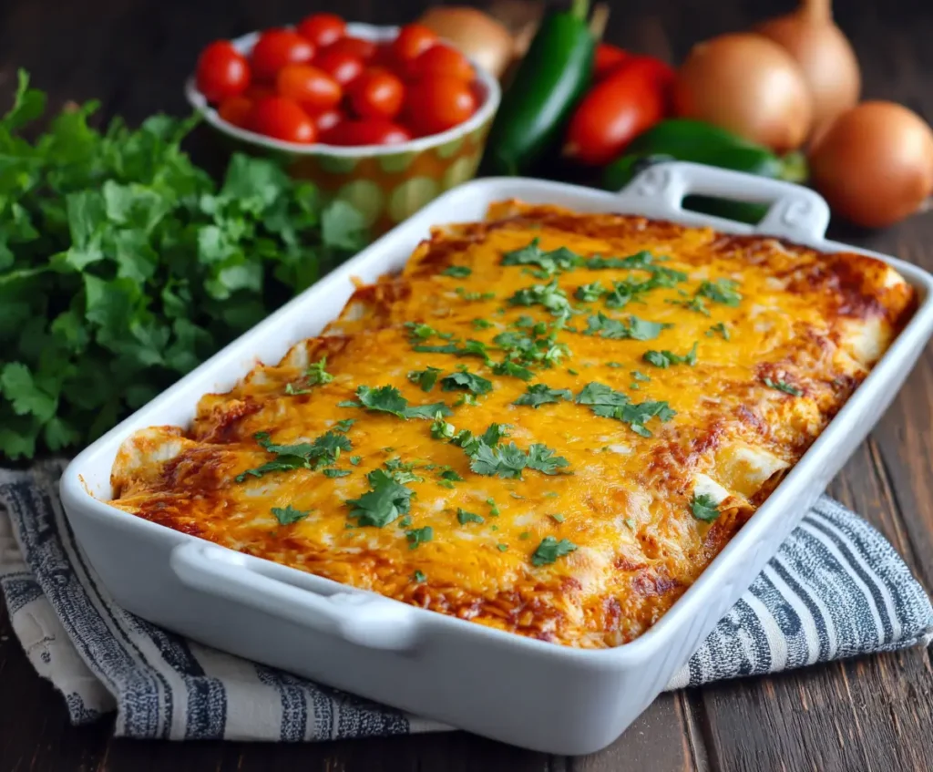 Homemade Chicken Enchilada