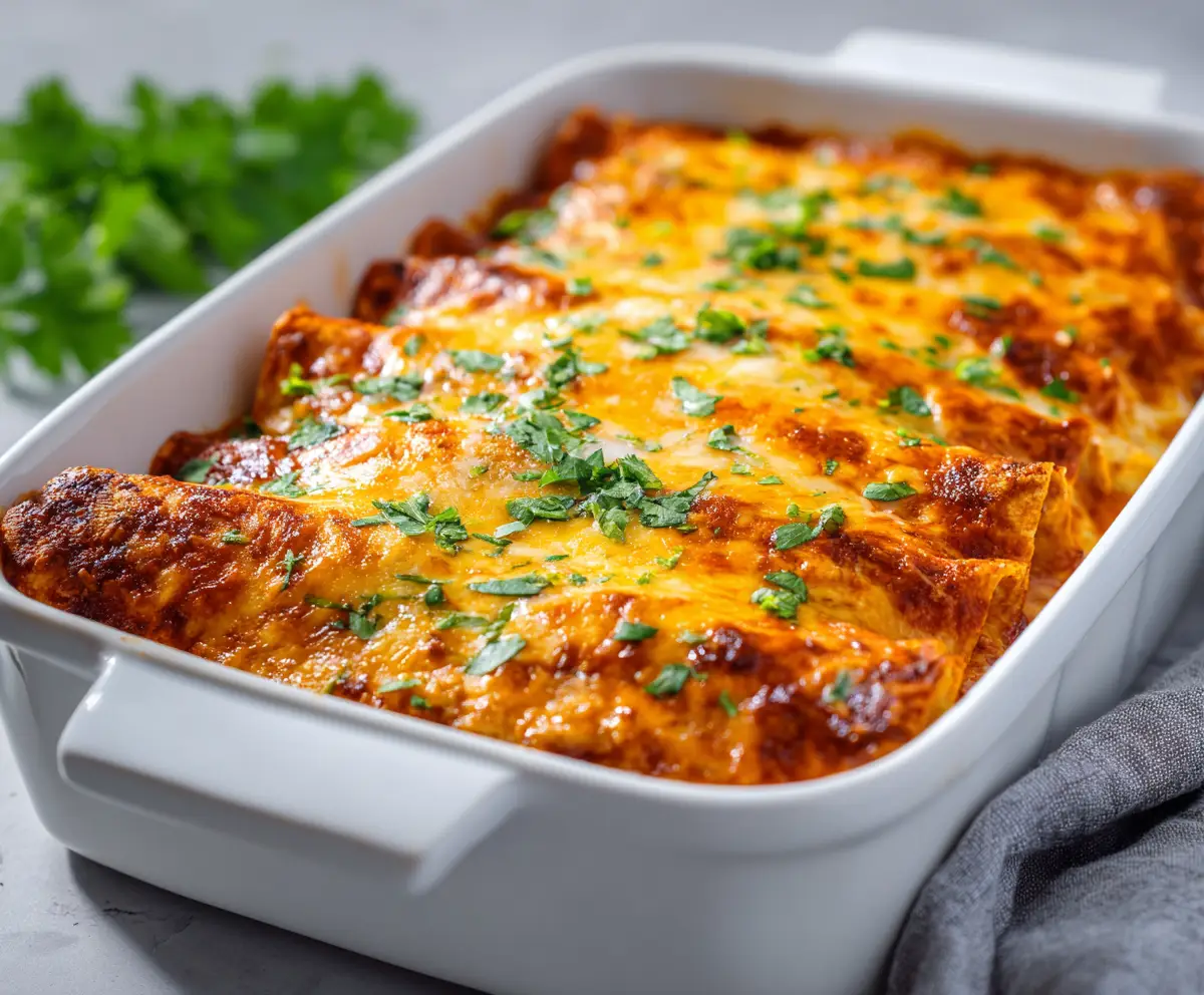 Homemade Chicken Enchilada