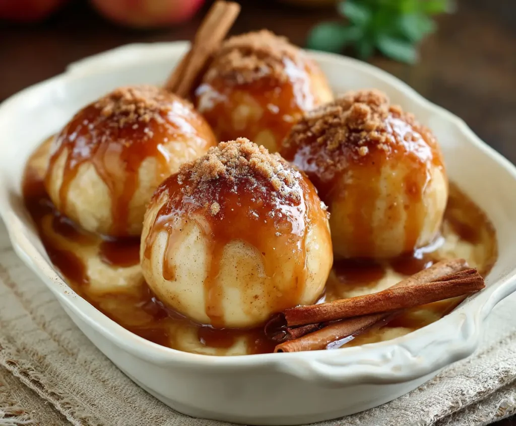Irresistible Caramel Apple Pie Bombs
