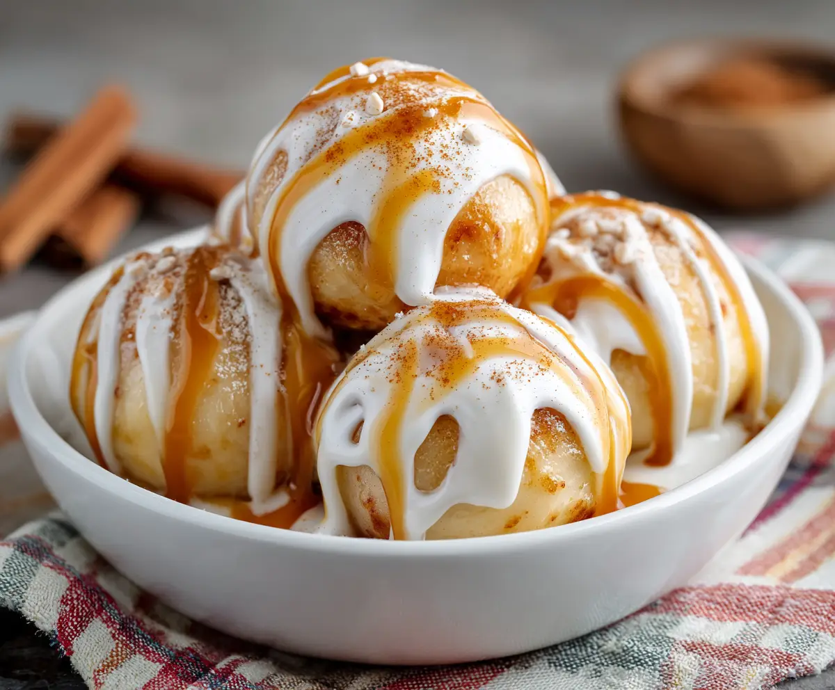 Irresistible Caramel Apple Pie Bombs