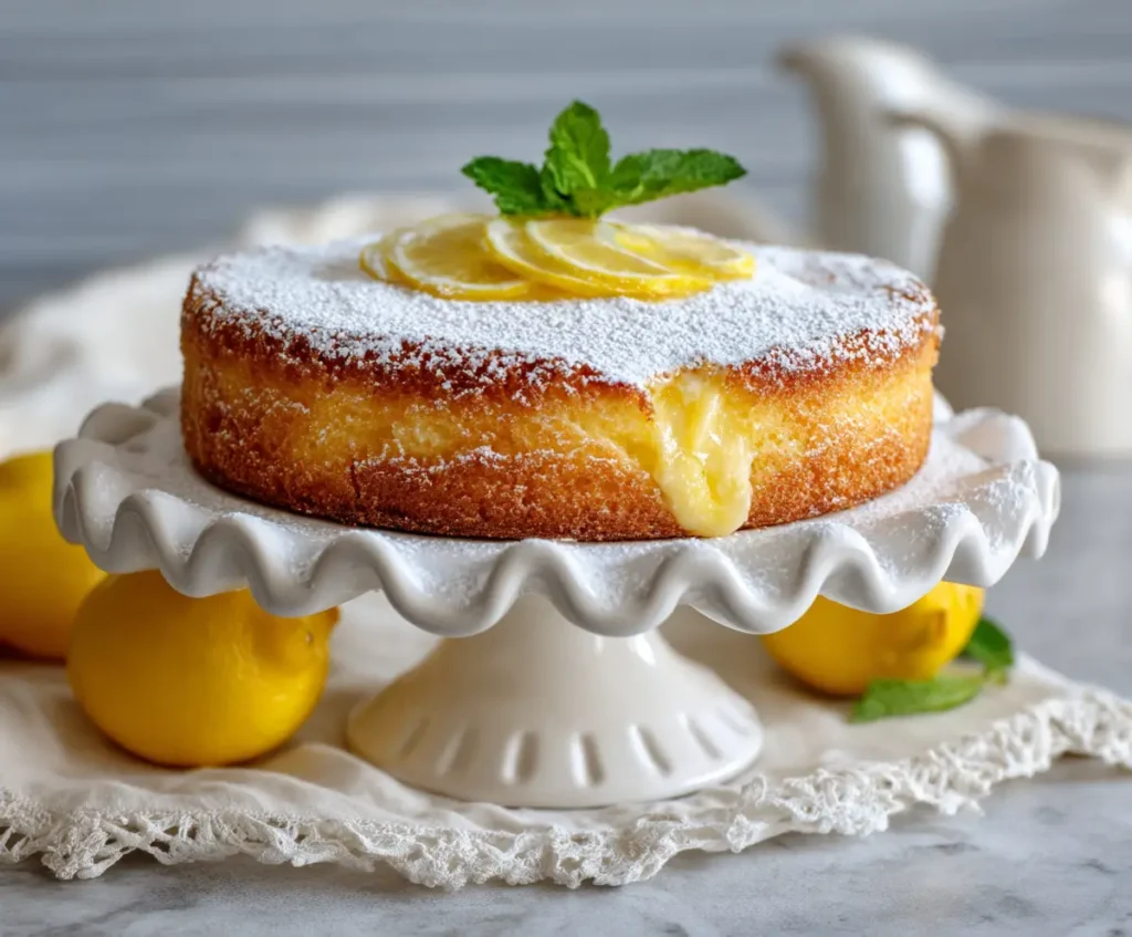 Italian Lemon Cream Cake